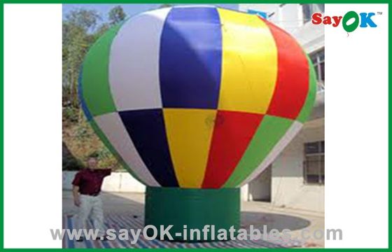 Colorful Inflatable Grand Balloon For Holiday Decorations 600D Oxford Cloth