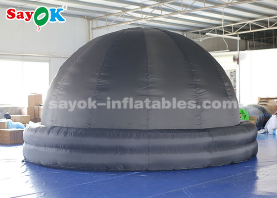 4.5 Meter Portable Inflatable Planetarium Projection Dome Tent Black Color