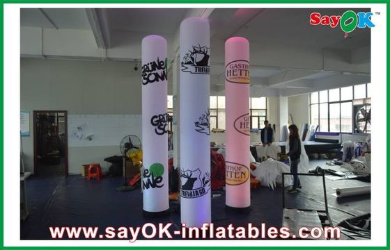 Inflatable LED Posts High Quality Inflatable Lamp Posts For Interior Decoration