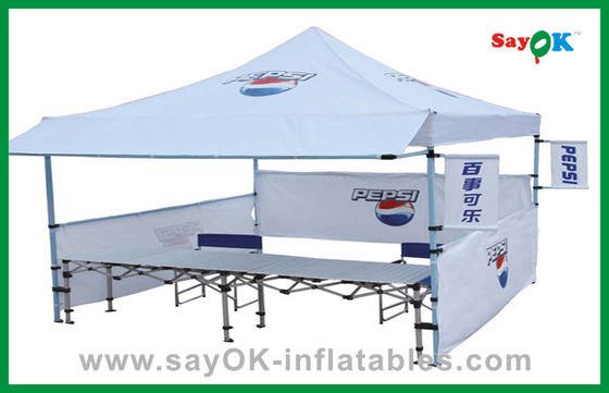 Pop Up Beach Tent Trade Show Display Oxford Cloth Folding Tent For Party Camping