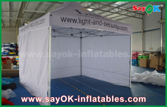 Easy Up Pop Up Tent White Promtional Aluminum Folding Tent  Canopy Tent For Advertising