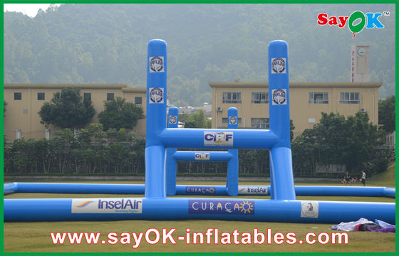 Interactive Inflatable Games Word Cup Inflatable Outdoor Sports Games Football Field PVC Foldable Scoorball Pitch