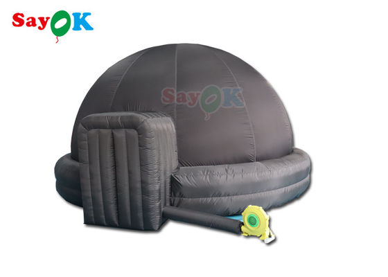 ODM Black Inflatable Planetarium Dome Tent Blow Up Projection Tent