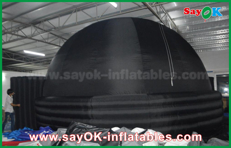2 Doors Inflatable Mobile Planetarium Dome Projection Tent For Movie Education