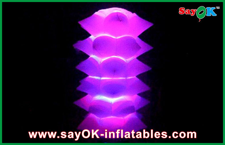 Christmas Tree With Led Inflatable Lighting Decoration Led Inflatable Tower For Sale