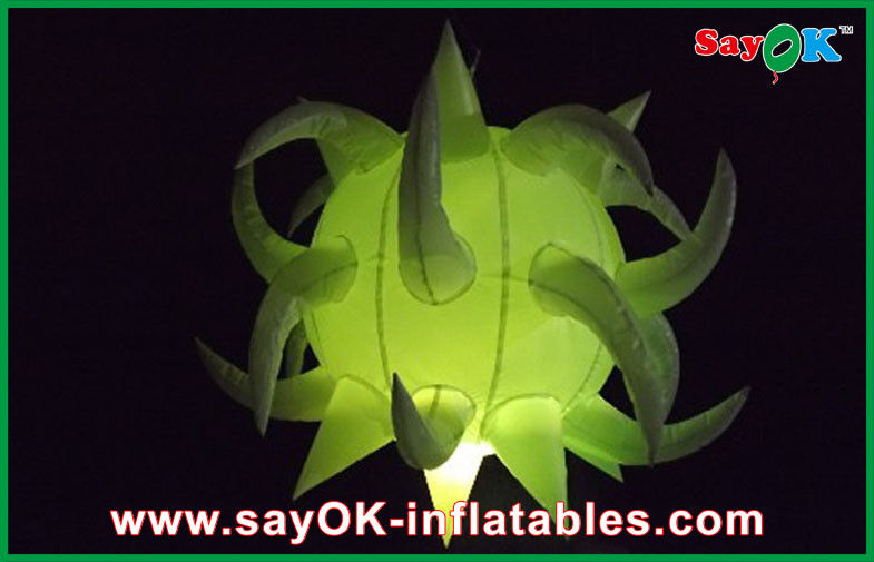 Led Hanging Lighting Inflatable Balloon Star For Stage Decoration