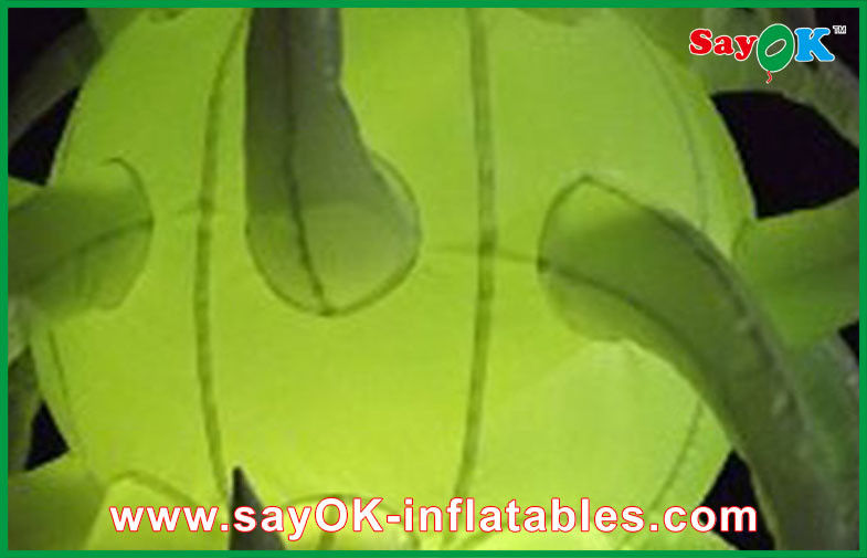 Led Hanging Lighting Inflatable Balloon Star For Stage Decoration