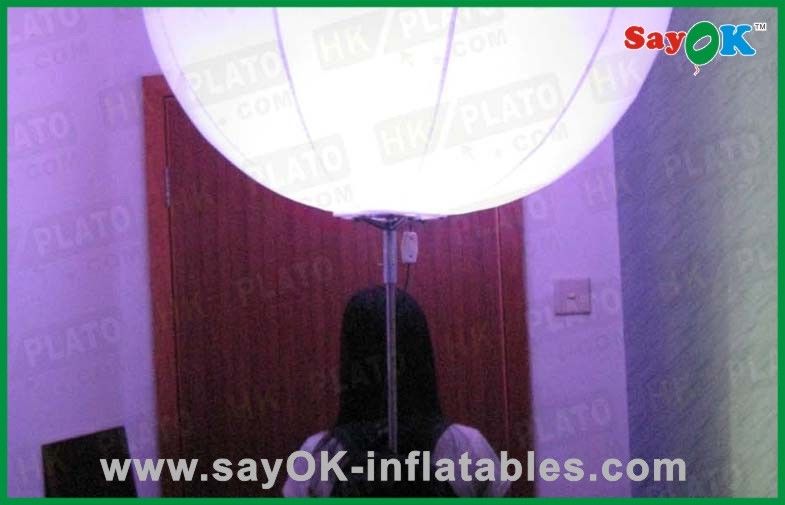 Backpack Balloon Event Inflatable Lighting Decoration For Advertising 0.8m Dia