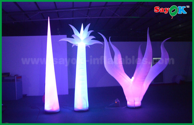 Club Party Inflatable Lighting Decoration Inflatable Tree / Plant