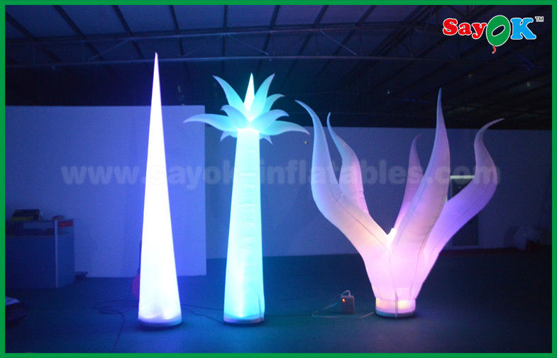 Club Party Inflatable Lighting Decoration Inflatable Tree / Plant