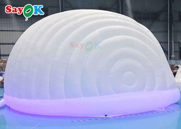 Giant Wind Resistance Football Inflatable Helmet Tent For Events