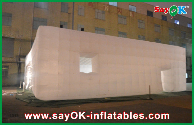 Large Inflatable Tent Oxford Cloth Big Go Outdoors Inflatable Tent Led Media House Laping