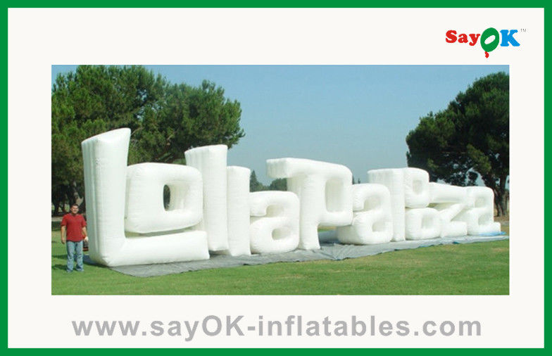 Outdoor Advertising Giant Inflatable Letter For Sale