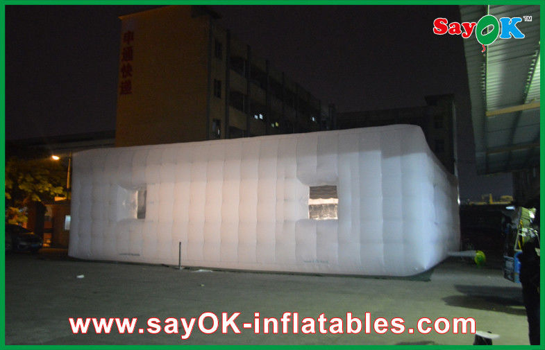 Inflatable Tent Led Shower Luxury Hotel Tent Inflatable Photo Booth For Advertising / Outdoor