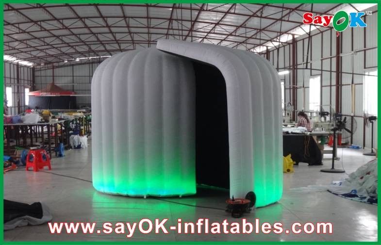 Inflatable Photo Studio 2.4m Dia Portable Inflatable Products Logo Printed For Advertising