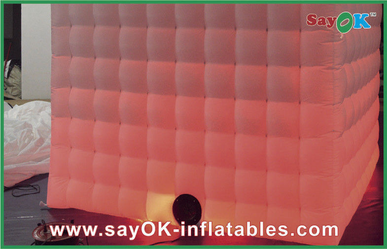 Professional Photo Studio Mobile Tent Inflatable Custom Inflatable Products For Holiday L2.4 X W2.4 X H2.5M