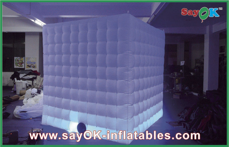 Inflatable Photo Studio Party Blow Up Photo Booth Custom Inflatable Photobooth Tent With LED Lighting