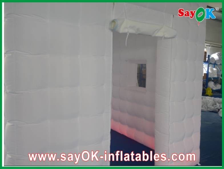 Inflatable Photo Studio Custom Made Logo Inflatable Photo Booth Kiosk Blow-Up With Fan