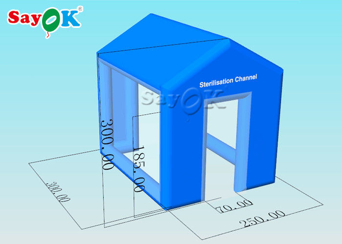 Inflatable Emergency Tent Antibacterial Inflatable Medical Tent For Anti Corona Virus Custom Size