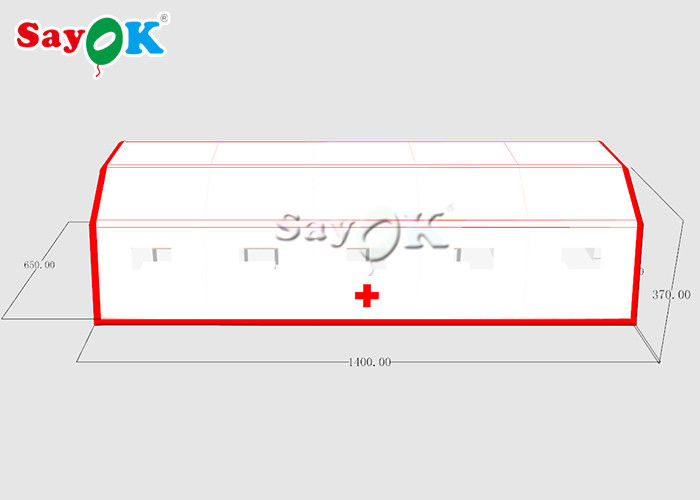 Inflatable Shelter Tent Gaint Fast Built Inflatable Air Tent To Set Patients CE SGS ROHS