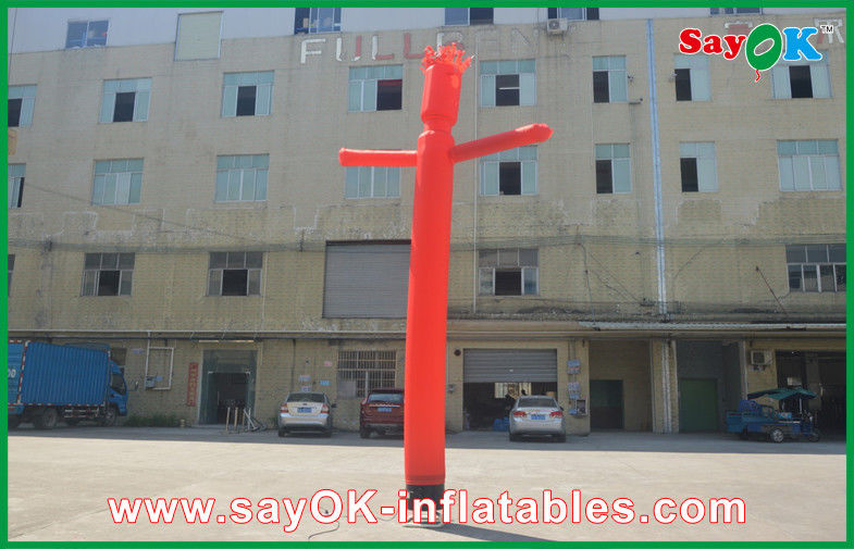 Inflatable Wacky Waving Tube Man Long Tube Man Waving Inflatable Air Dancer With 1 Leg Party Use