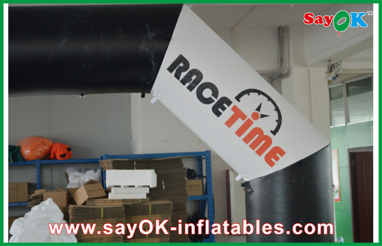 Inflatable Race Arch 6M X 3M Inflatable Start Line Arch For Advertising Campaign Oxford Cloth / PVC