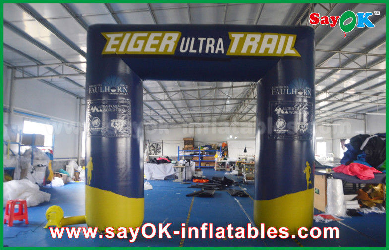 Halloween Inflatable Archway Customized Inflatable Entrance Arch Gate Promotional Logo Printing