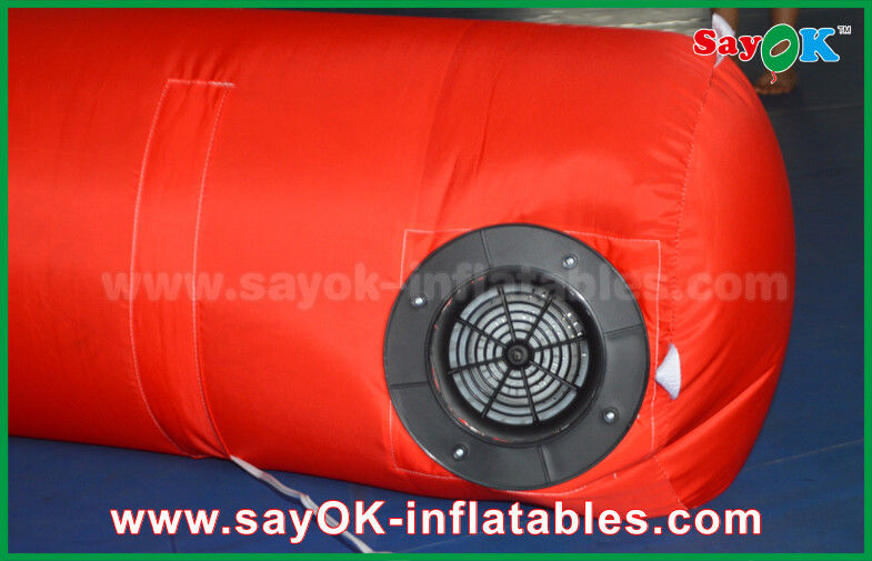 Inflatable Finish Line 4 X 3m Red 210D Oxford Inflatable Finish Arch Safety UL / CE Blower For Race