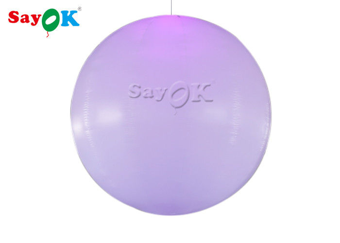Airstar Lighting Balloon Portable LED Inflatable Ball / Inflatable Air Balloon For Wedding / Advertising