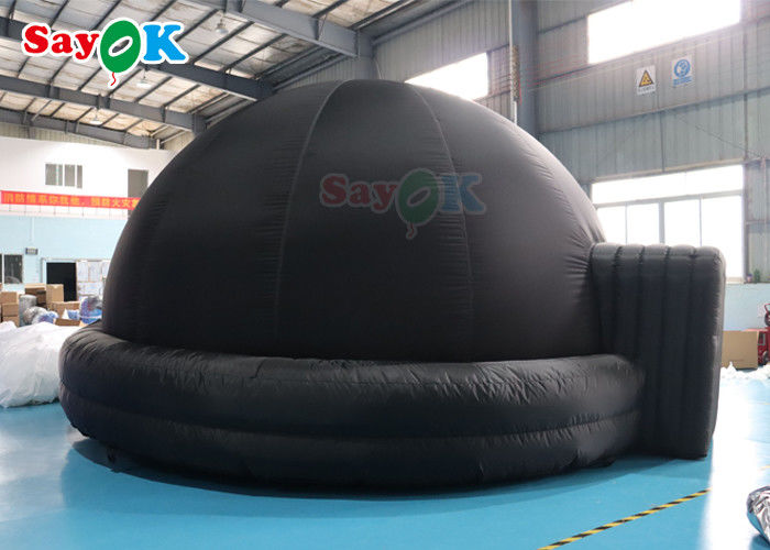 ODM Black Inflatable Planetarium Dome Tent Blow Up Projection Tent