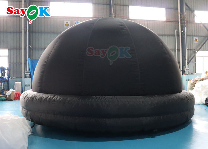 ODM Black Inflatable Planetarium Dome Tent Blow Up Projection Tent