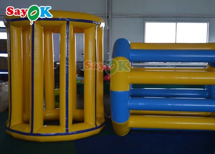 Giant Inflatable Wheel Outdoor Activities Water Iceberg Inflatable For Kids Adults Human Hamster Roller