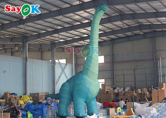 Inflatable Christmas Dinosaur 7m Inflatable Christmas Dinosaur Yard Decoration Inflatable Tyrannosaurus Rex Model