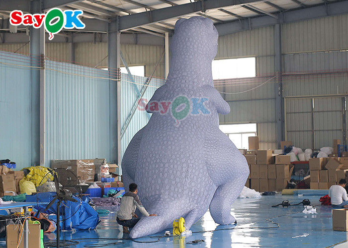 Inflatable Advertising Balloons Decoration Inflatable Tyrannosaurus Dinosaur 5m For Advertising