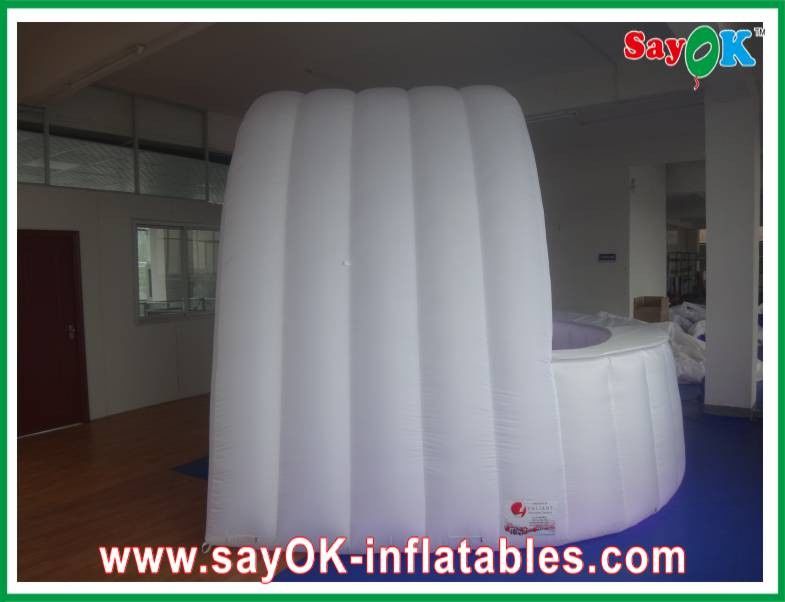 Inflatable Work Tent Led Lighting White Inflatable Bar Durable For Wedding Celebration Best Inflatable Tent