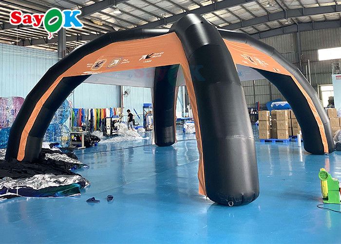 Family Air Tent Custom PVC 7x4m Inflatable Air Tent Support Structure Blow Up Spider Tent