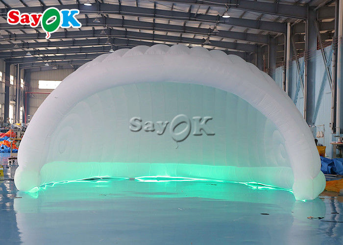 Dome Inflatable Tent Portable Semicircle Helmet Shape Inflatable Stage Tent