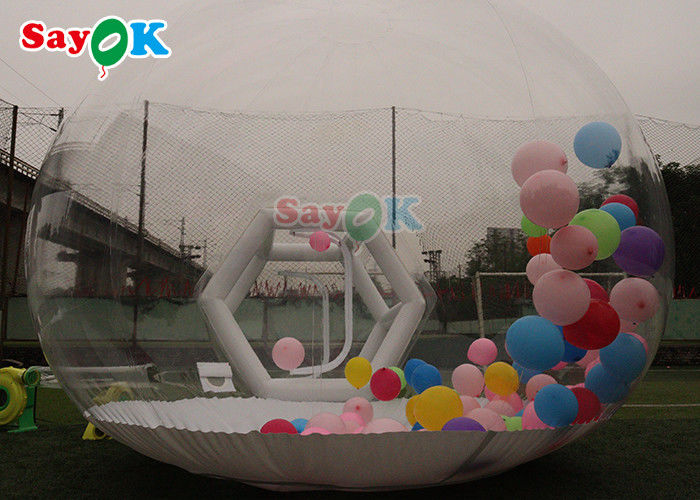 Kids Party Clear Igloo Dome Inflatable Bubble Tent For Rent Crystal Inflatable Bubble Balloons House