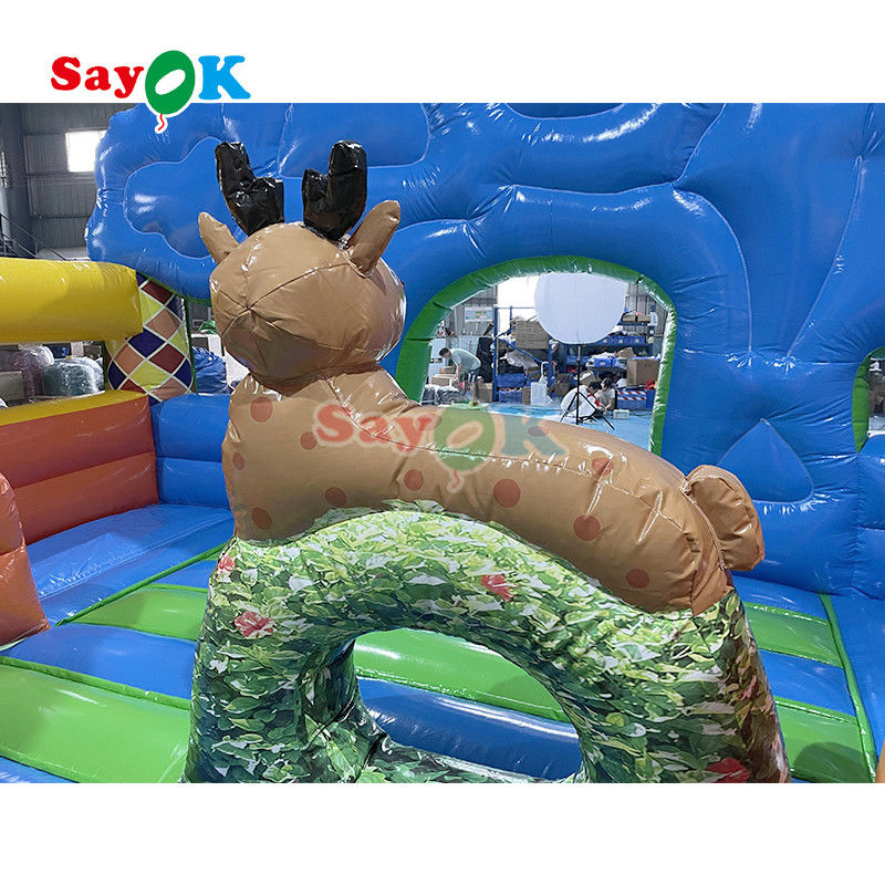 Double-Stitched Inflatable Bouncer Slide Perfect For Party Rental And Amusement Parks