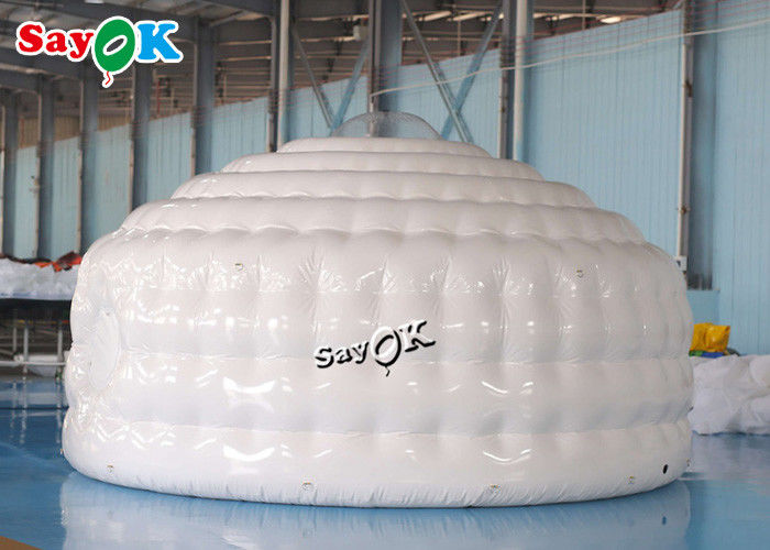 Inflatable Igloo Tent Dome 4.6m 15ft Airtight Outdoor Party Dome Inflatable Yurt Tent