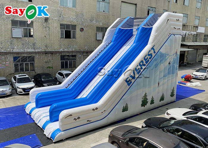 Commercial Winter Inflatable Bouncer Slide For Water Parks