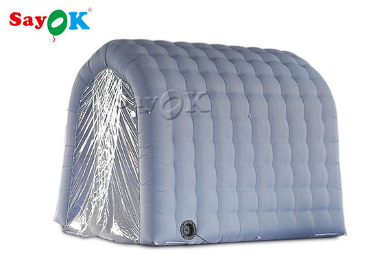 Gray Inflatable Medical Tent Disinfection Tunnel For Hospital Equipment