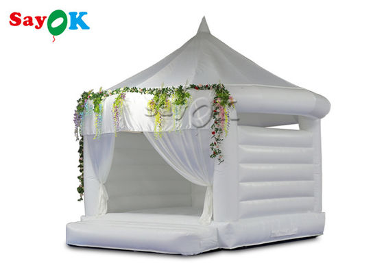 5x5x4.7mH PVC Wedding Air Jumping Inflatable Bounce
