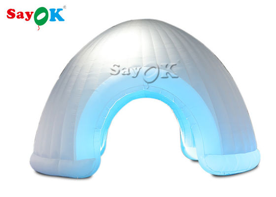 Go Outdoors Air Tent 210D Xford Led 6x4mH Inflatable Dome Tent