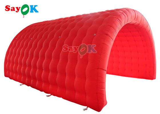 210D Oxford Cloth Inflatable Tunnel Tent Advertising Custom Blow Up Channel Tent