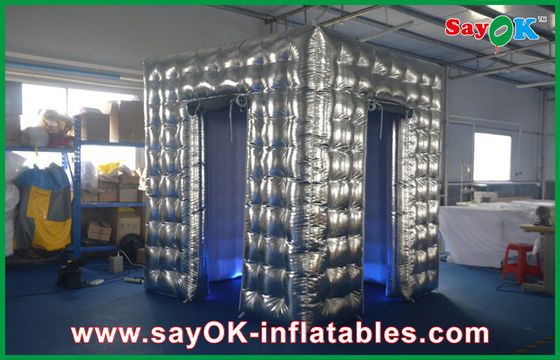 Inflatable Photo Booth Hire Customized Cool Clap Digital Photo Booth Inflatable With Two Doors