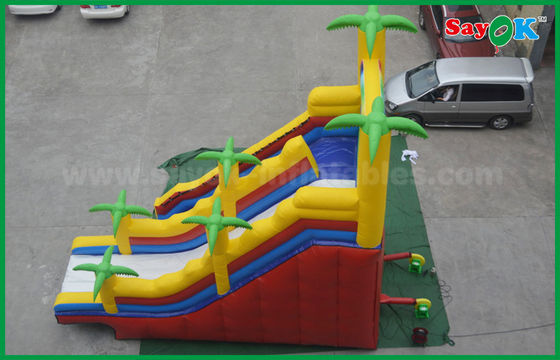 Childrens Inflatable Slide 5 X 8 Giant Outdoor Commercial Inflatable Bouncer Slide Double Slide