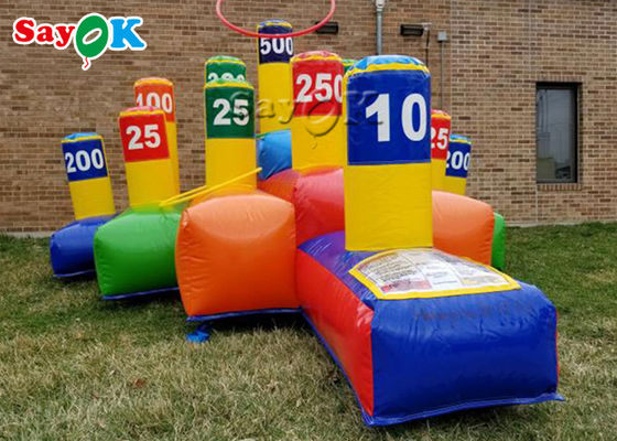 Outdoor Inflatable Games UV Resistance 2.3x2.1m Small Inflatable Hoopla Game Outdoor