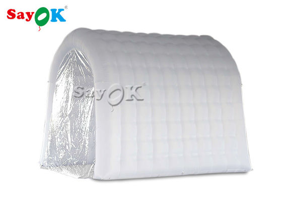 White Sanitizing Tarpaulin Disinfection Channel Tunnel