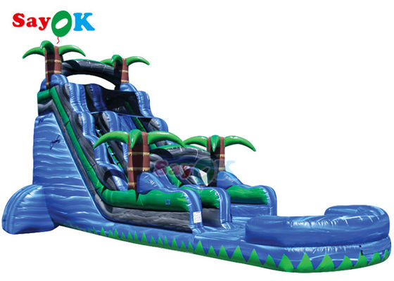Large Inflatable Slide Commercial Copper Brown PVC Water Slide Bounce House Summer Outdoor